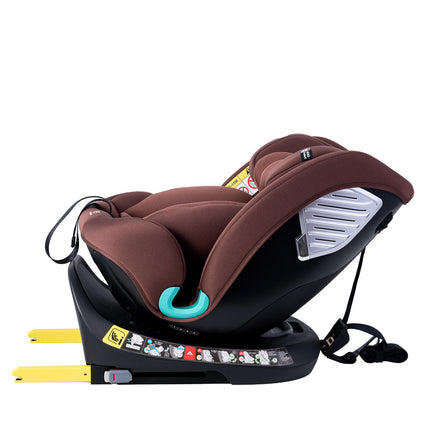 Chair BUF BOOF Isize Coffee with Isofix Position 165 Degrees Rotatable 360 Degrees