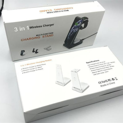Versatile Foldable 3-In-1 Wireless Charger For Mobile Phone