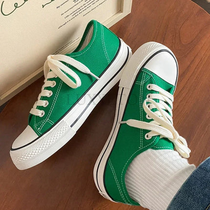 Women Canvas Shoes Women Fashion Summer Casual Sneakers Student  Shoes