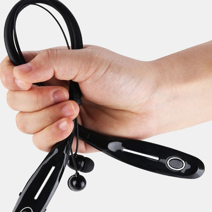 Neck-Mounted Stereo Magnetic Sports Headphones