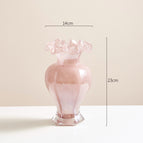 Hexagonal Lace Pearl Pink