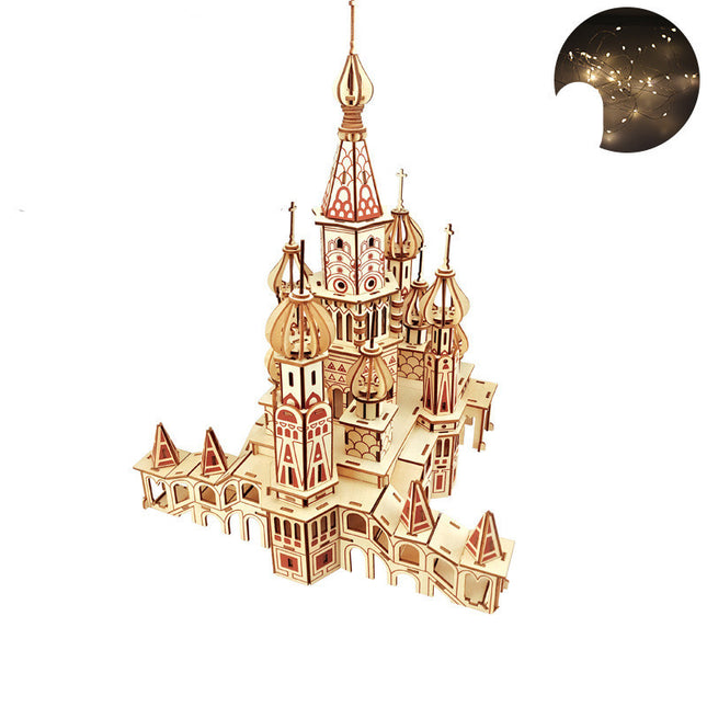 Hand assembled building blocks