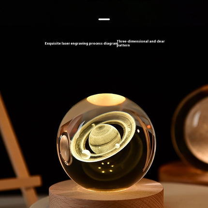 Luminous Crystal Ball Projection Ambience Light