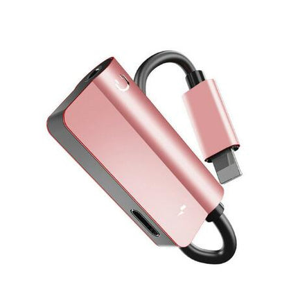 Compatible with Apple , Flash to 3.5mm Splitter AUX Adapter Headphone