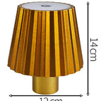 Aluminum 2000mA Three Colors / Striped Gold