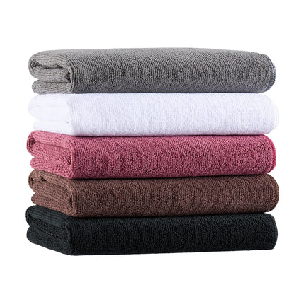 Ultra-Soft Microfiber Salon Towels (5/10/20/50pcs) (Black/White/Grey), 16x27 Inches, 400 GSM