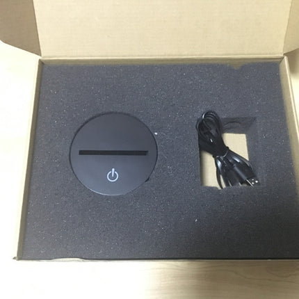 Basketball Creative Illusion Colorful 3D Lights