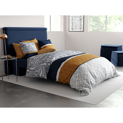 Bedding Set - 100% Cotton 57 Thread Count Duvet Cover - 220 x 240 cm