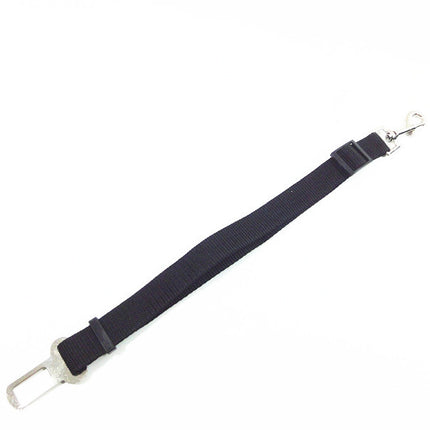 Adjustable Dog Pet Car Safety Seat Belt Restraint Lead Travel Leash