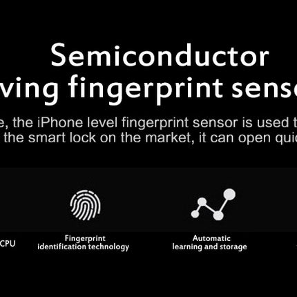 Fingerprint bicycle lock electronic steel ring lock