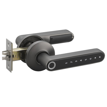 Electronic intelligent fingerprint combination lock