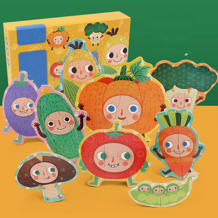 Wooden jigsaw puzzle