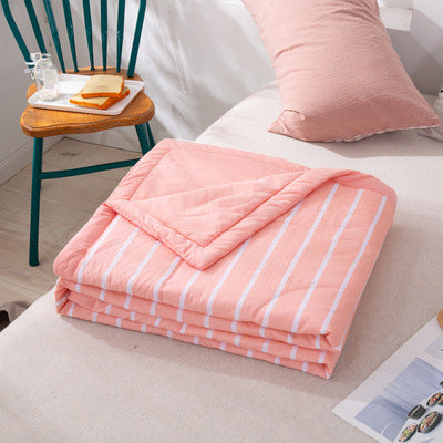 Washable Cotton Air-conditioning Quilt For Single Or Double Beds