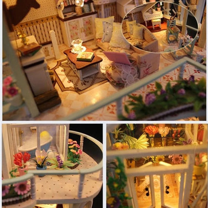 DIY cabin toy building blocks