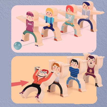 Baby educational early education doll Jenga toys