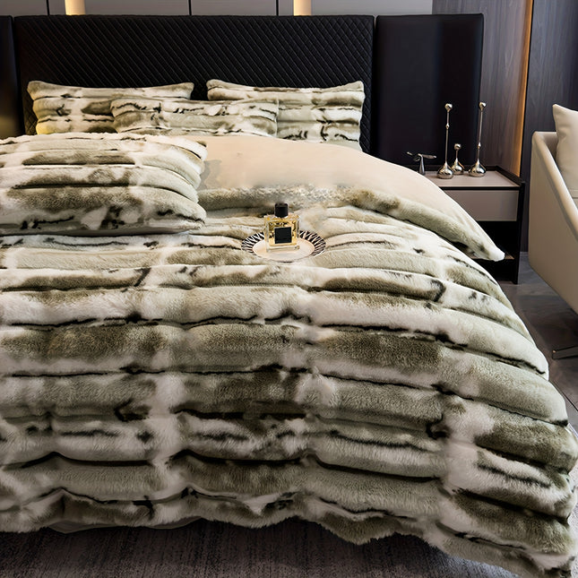 Rabbit Hair Blanket, Thick And Warm, Suitable For Winter Use, Soft, Comfortable And Fluffy