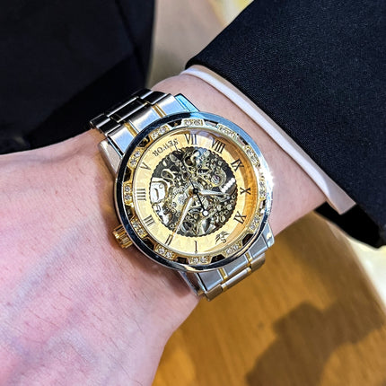 Double-sided Hollow High-end Design Luxury Men's Mechanical Watch Fashionable Versatile