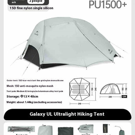 Ultralight Hiking Climbing Tent Double Outdoor Camping Equipment