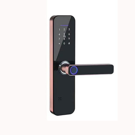 Apartment Office Wooden Door Fingerprint WiFi TTLOCKAPP Electronic Combination Lock
