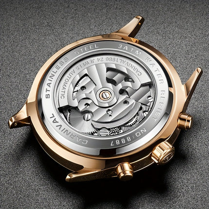 Luxury Brand Men's Multi-Function Mechanical Watch