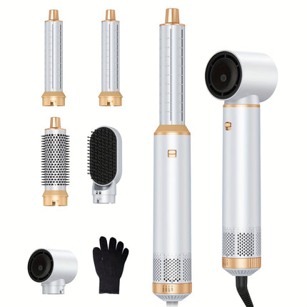 5in 1 Hot Air Brush Hair Styler Detachable Hair Hot Brush
