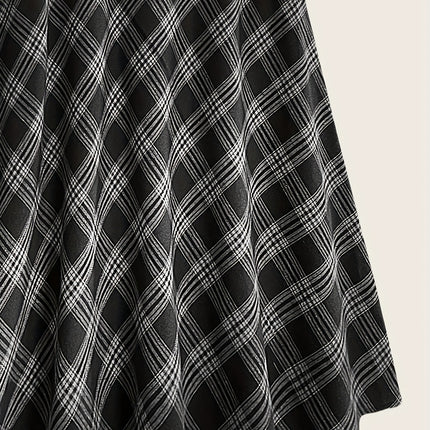 Stylish And Elegant Plaid Skirt for Women in Autumn And Winter