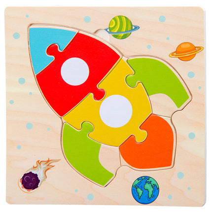 Children's wooden puzzle