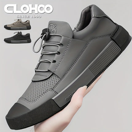 Men'S Shoes with Rubber Sole, Fashionable Sports Casual Shoes, Street Style Skate Shoes,