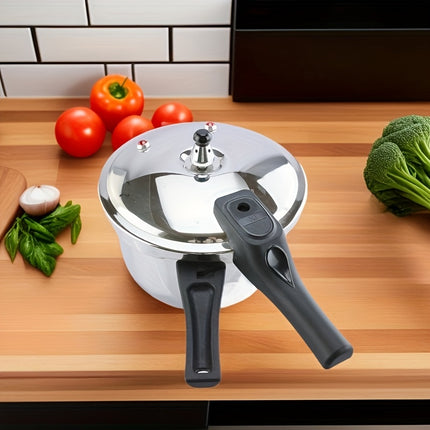 Stainless Steel Thickened Fast Cooking Pot with Protective Design, Suitable for Universal Gas and More