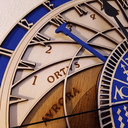 Twelve constellations big wall clock art clock
