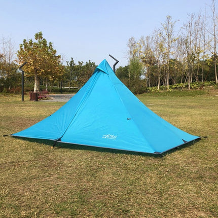 Portable camping pyramid tent single outdoor equipment camping supplies