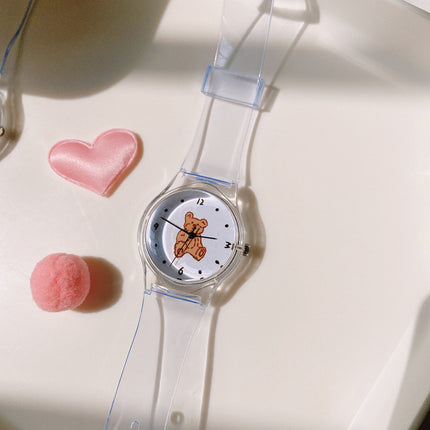 Simple Japanese analog watch for children