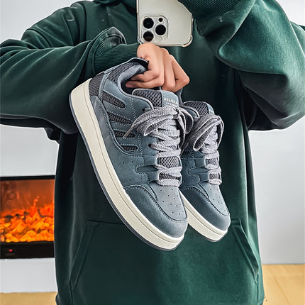 Vintage Style Skateboard Sneakers] 1pair Vintage Style Men'S Casual Sneakers