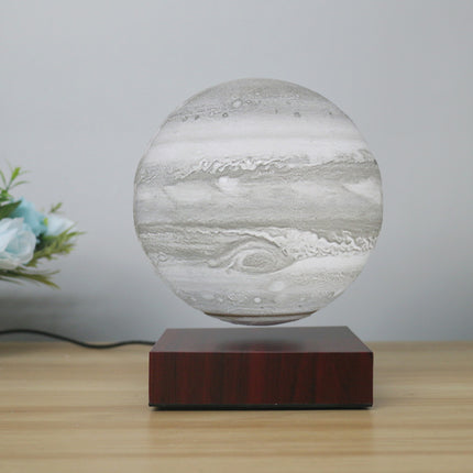 Levitating Earth Jupiter Lamp Magnetic Floating LED Night Light