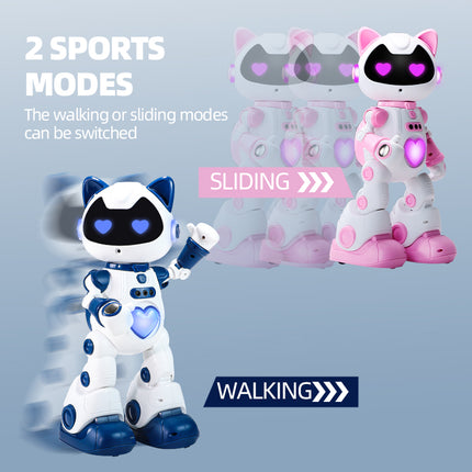 Intelligent Programming Gesture Induction Robot Spray Cool Breathing Lamp Children's Toys