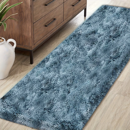 1pc Recommended Plush Mat, Ultra Soft Synthetic Fleece Mat with Various Tie-Dye Colors