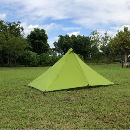 Portable camping pyramid tent single outdoor equipment camping supplies