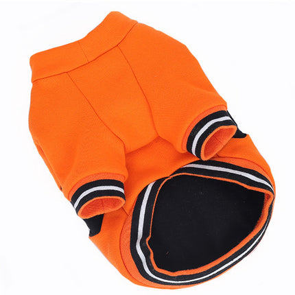 Puppy dog clothes halloween pumpkin costume