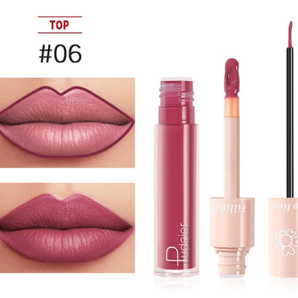 Pudaier Dual Lipstick Lip Gloss Liquid Lipstick