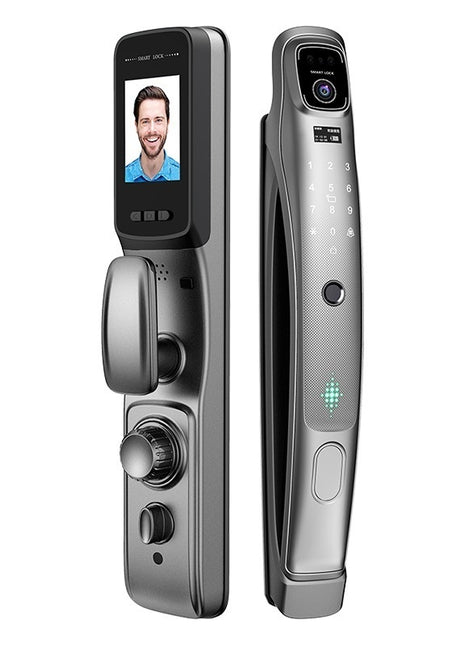 Face Recognition Lock Remote Visual Intercom Intelligent Fingerprint Lock