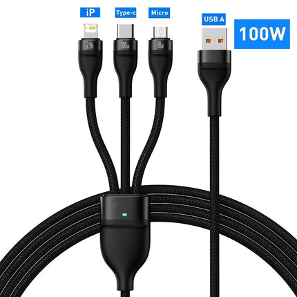 3 In 1 USB C Cable Cable 100W