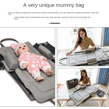 Folding Large Capacity Mother And Baby Bag