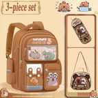 Khaki 2 lunch bag + pencil case
