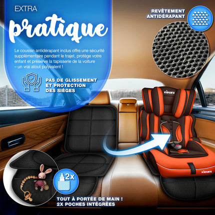 Child Car Seat 9-36 Kg (1-12 Years) with Cushion for Child Seat - ECE R129/03 Car Seat, Group 1/2/3 Child Car Seat 5
