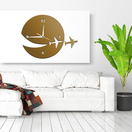 Acrylic crystal wall clock