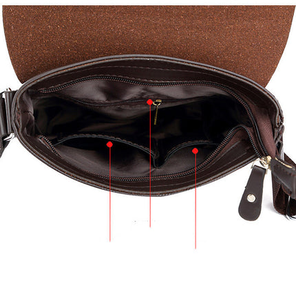 Men's New Casual Business Shoulder Messenger Bag