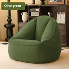Olive Green Single Sofa / 80X80X75cm
