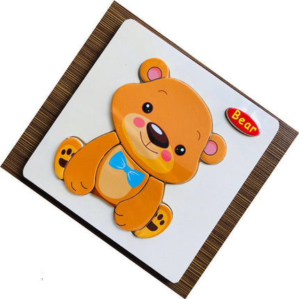 Wooden 3D puzzle