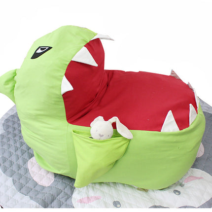 Shark children's plush toy storage bag bean bag lazy sofa baby chair