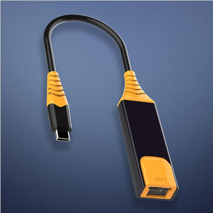 Type-c 100M free drive network card transfer interface